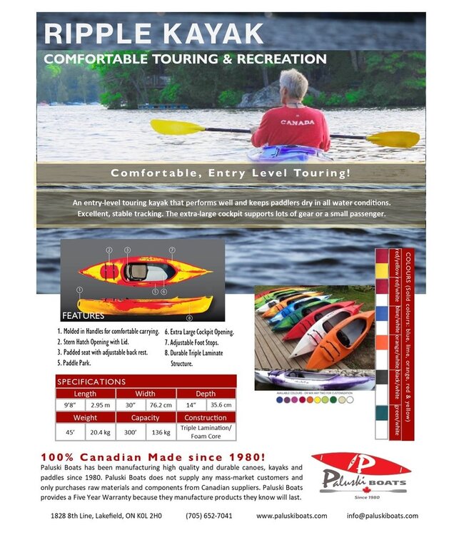 Paluski Paluski Ripple Kayak