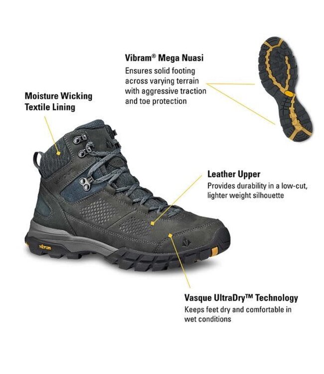 Vasque Vasque Men's Talus AT UltraDry Waterproof Hiking Boot