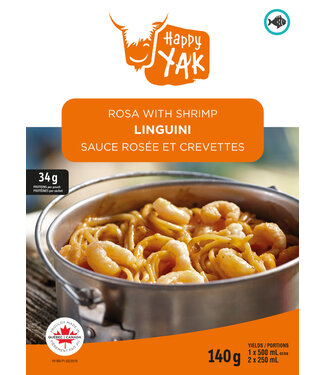 Happy Yak Happy Yak Linguini Rosa with Shrimp