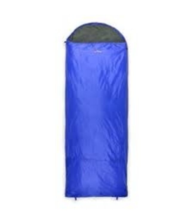 Chinook Chinook Thermopalm Hooded Rectangular Sleeping Bag 50F - Blue