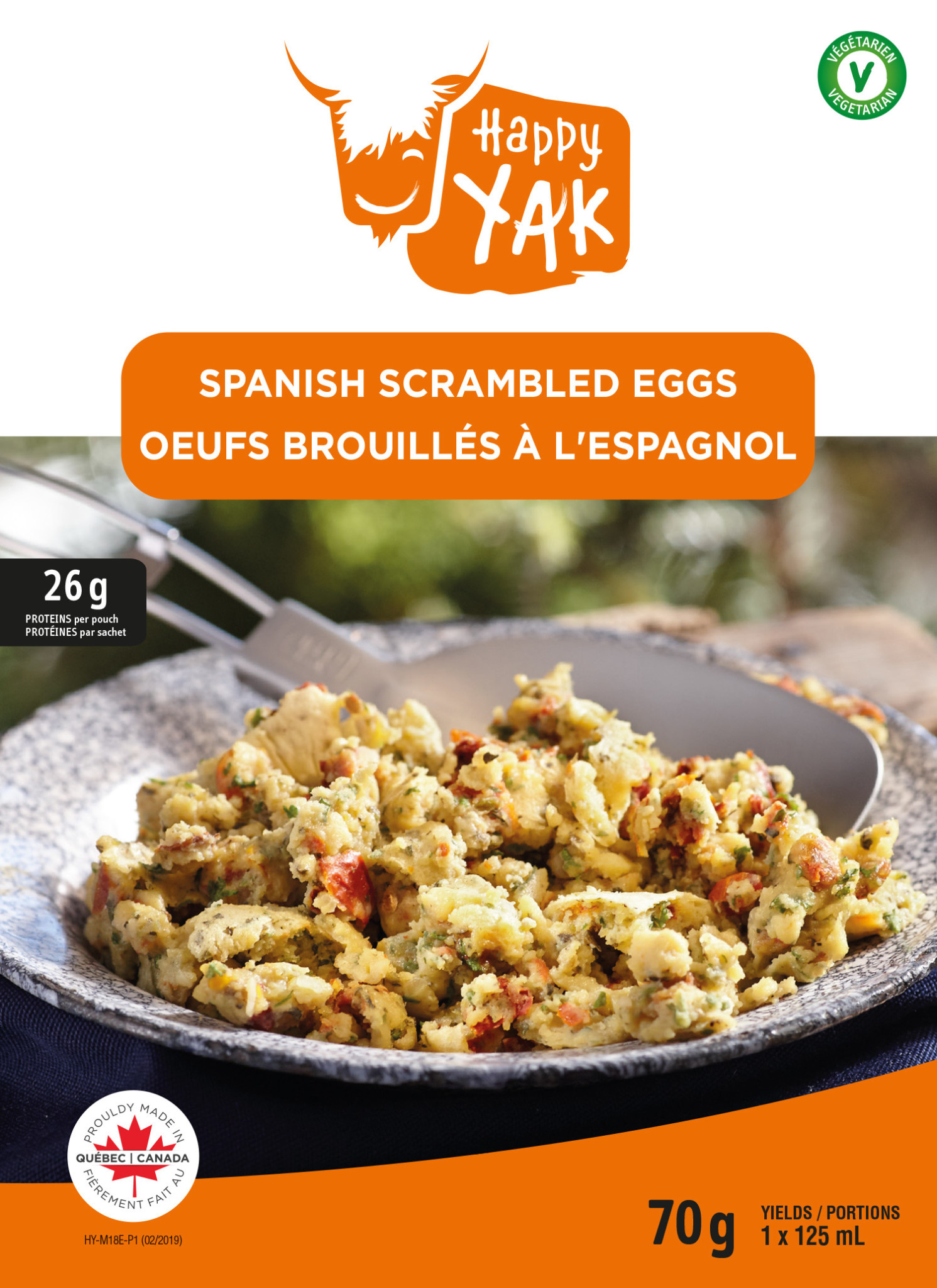 Happy Yak Spanish Scrambled Eggs