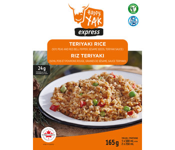 Happy Yak Teryaki Rice (Vegan, Lactose Free)