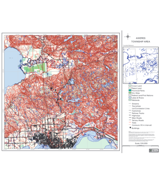 Mitig MITIG 1:50,000 Township Map