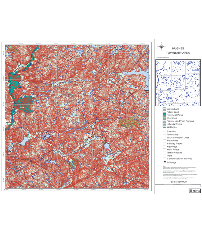 Mitig MITIG 1:50,000 Township Map