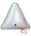 Harmony Gear Harmony Gear Floatation Bag: Rec Kayak: Vinyl, Silver, Small Fits 10' Or Less
