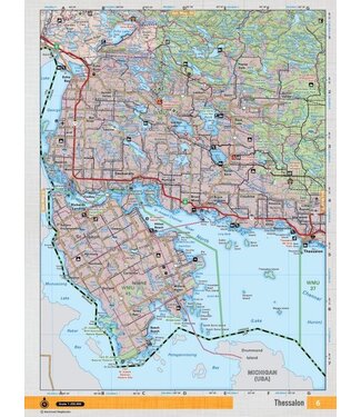 Backroad Mapbooks Backroad Mapbooks ON TOPO MAP WATERPROOF MAP NEON-06 Thessalon