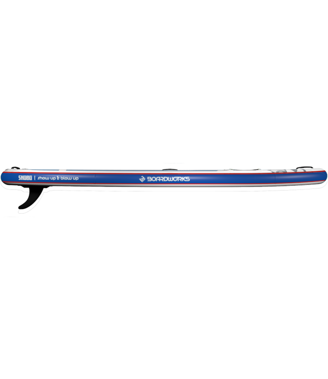 Boardworks Boardworks  Solr 10'6" Inflatable  SUP (Stand Up Paddleboard)- White/Grey/Blue