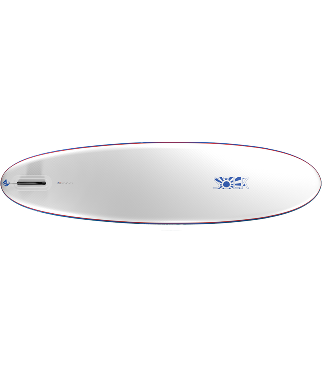 Boardworks Boardworks  Solr 10'6" Inflatable  SUP (Stand Up Paddleboard)- White/Grey/Blue