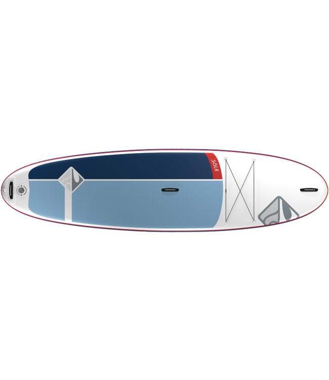 Boardworks Boardworks  Solr 10'6" Inflatable  SUP (Stand Up Paddleboard)- White/Grey/Blue