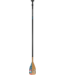 Boardworks Boardworks Muse 2Pc Adj. SUP Paddle (67"-97"), Const. Carbon Shaft /Fiberglass, Colour  Carbon/Bamboo