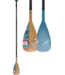 Boardworks Boardworks Muse 2Pc Adj. SUP Paddle (67"-97"), Const. Carbon Shaft /Fiberglass, Colour  Carbon/Bamboo