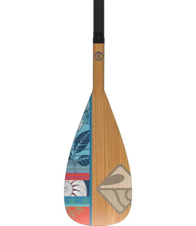 Boardworks Boardworks Muse 2Pc Adj. SUP Paddle (67"-97"), Const. Carbon Shaft /Fiberglass, Colour  Carbon/Bamboo