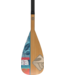 Boardworks Boardworks Muse 2Pc Adj. SUP Paddle (67"-97"), Const. Carbon Shaft /Fiberglass, Colour  Carbon/Bamboo