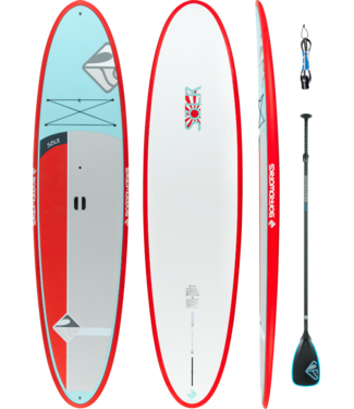 Boardworks Boardworks Solr 11'6" SUP (Stand Up Paddleboard) -  Blue/Red/Grey
