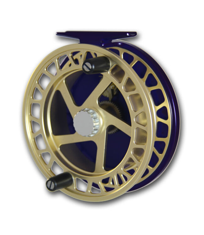 Raven Raven 5" XL Helix Centerpin Float Reel - Gold/Black