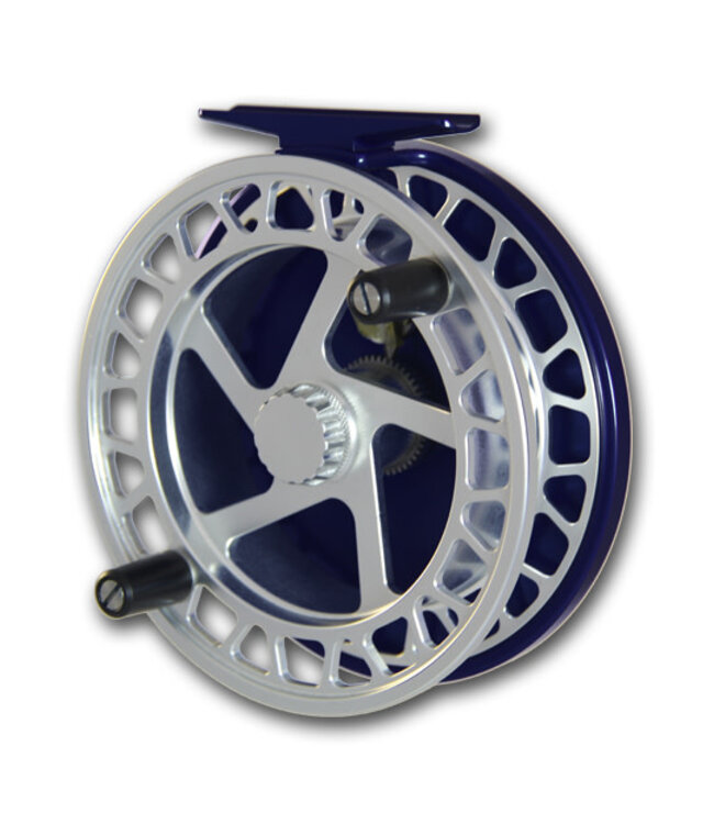 Raven Raven 5" XL Helix Centerpin Float Reel- Silver/Black