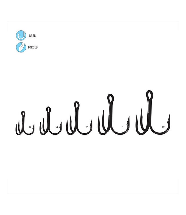 Gamakatsu Gamakatsu Trebel HK 2X Strong Round Bend