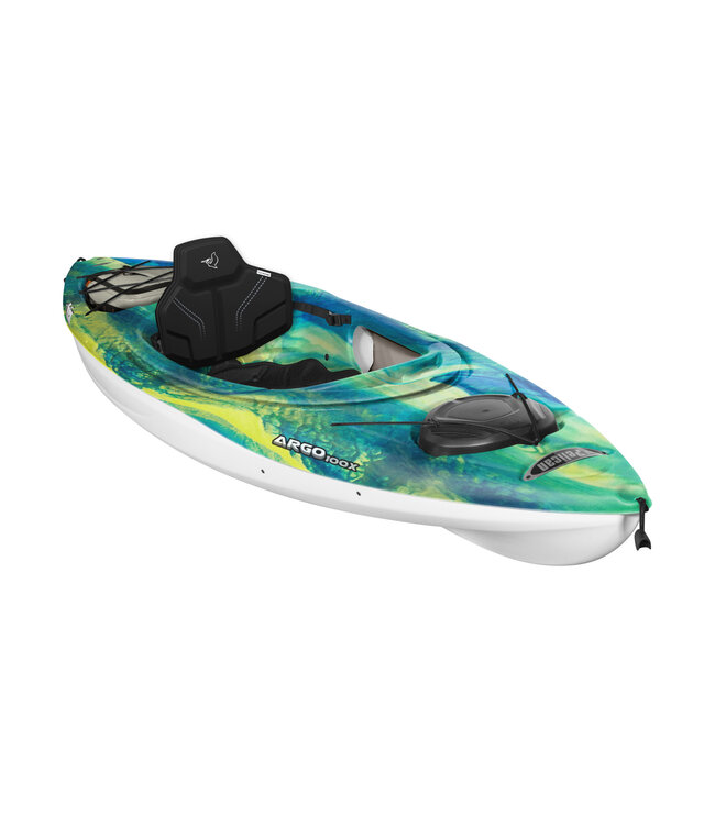 Pelican Pelican Argo 100X EXO Sit-In Kayak   Blue Coral / White / Tin Grey