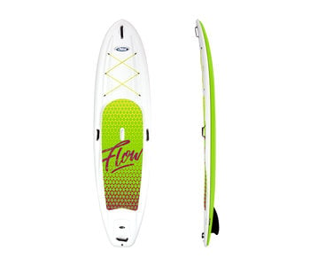 Pelican Flow 106 Stand-Up Paddle Board White/Lime