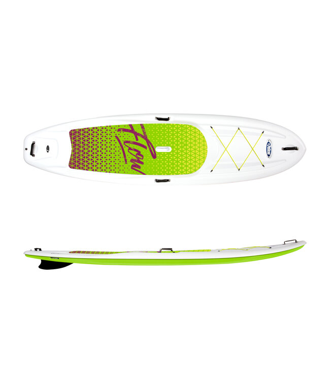 Pelican Pelican Flow 106 Stand-Up Paddle Board White/Lime
