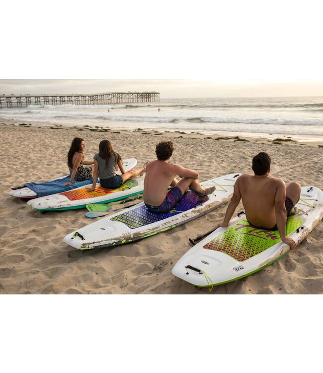 Pelican Pelican Flow 106 Stand-Up Paddle Board White/Lime