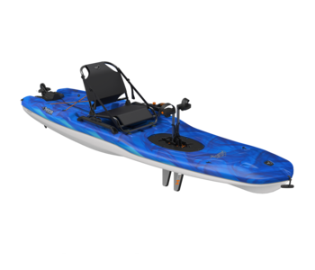 Pelican Getaway 110 HDII Pedal Kayak Vapor Deep Blue/White