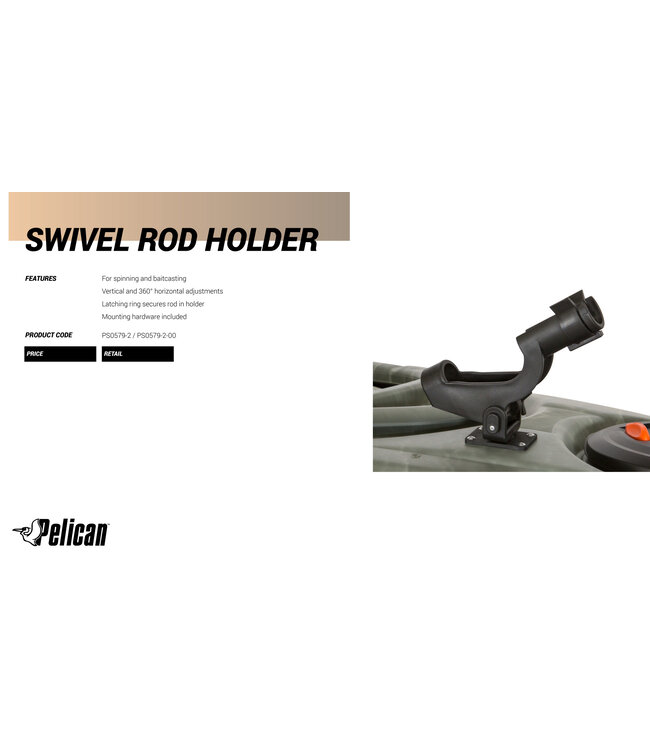 Pelican Pelican Swivel Rod Holder