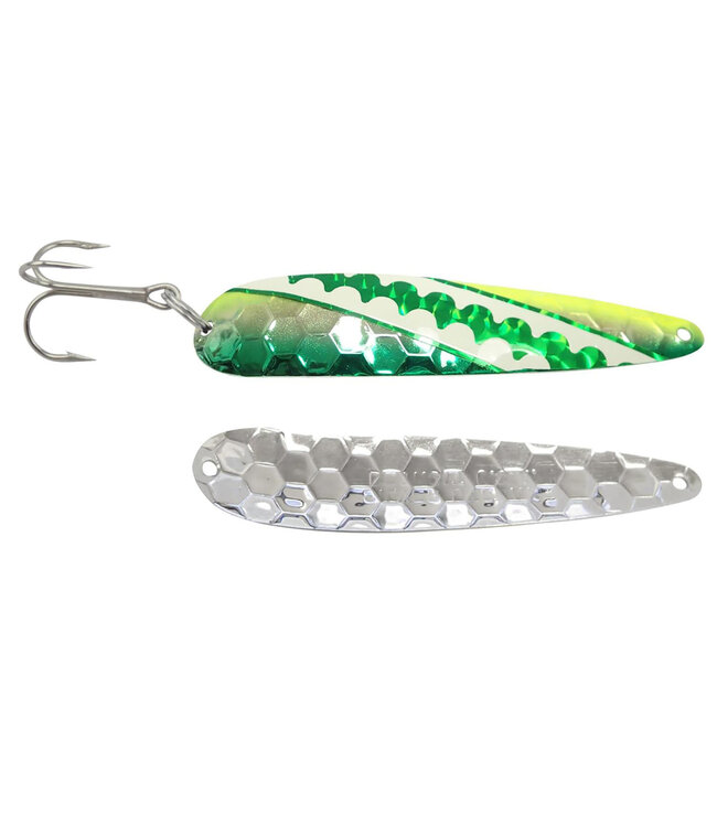 Wolverine Tackle Silver Streak Standard 4" Spoon