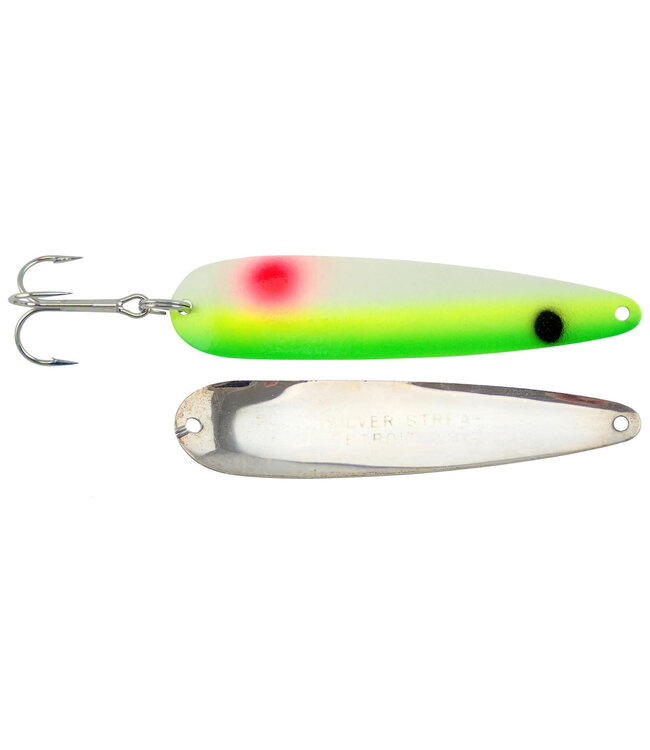 Wolverine Tackle Silver Streak Standard 4" Spoon