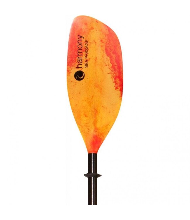Harmony Gear Harmony Gear Sea Passage  235Cm - Take Apart Shaft & Red/Yellow Blade Aluminum Kayak Paddle