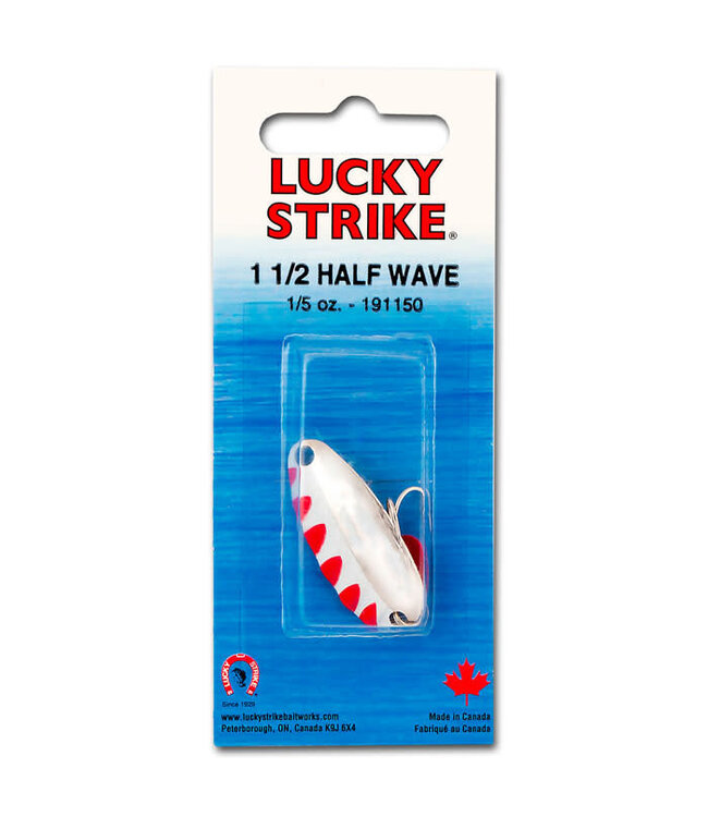 Lucky Strike Lucky Strike Half Wave Spoon - Nickle