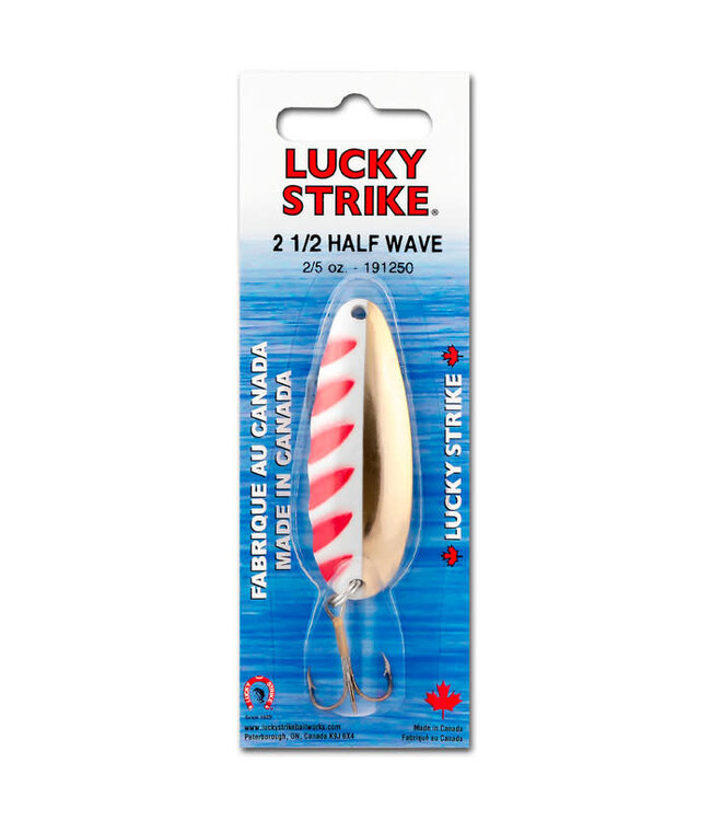 Lucky Strike Lucky Strike Half Wave Spoon - Gold