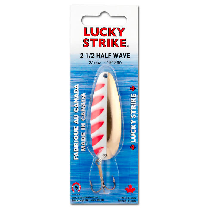 Lucky Strike Lucky Strike Half Wave Spoon - Gold