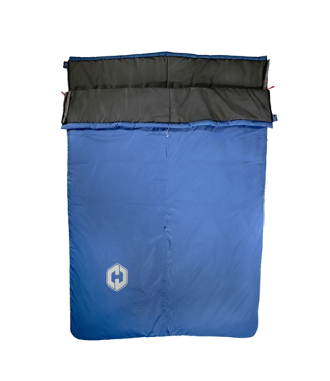 Hotcore Hotcore Blueberry Hill 3 Season Double Wide Sleeping Bag