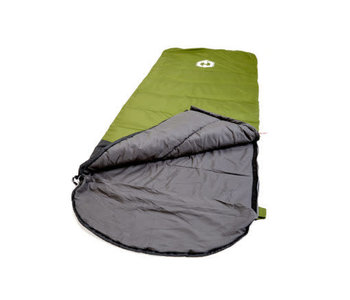 Hotcore R-200 Sleeping Bag Rectangular Green 78"x34" 3.9 lbs -10o C