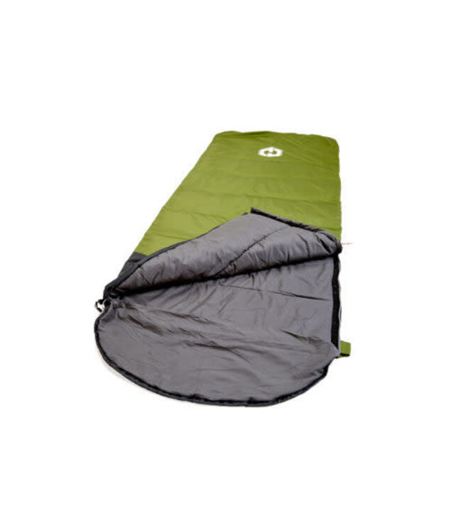 Hotcore Hotcore R-200 Sleeping Bag Rectangular Green 78"x34" 3.9 lbs -10o C