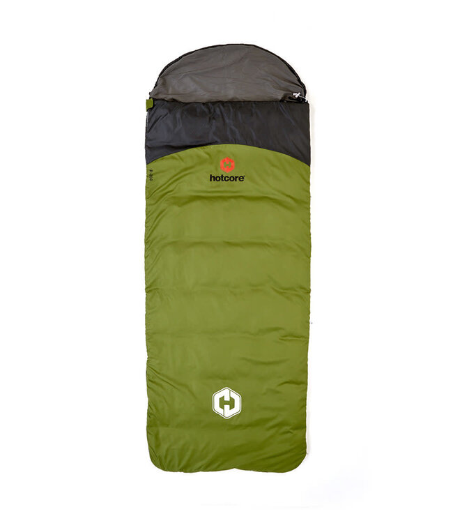 Hotcore Hotcore R-200 Sleeping Bag Rectangular Green 78"x34" 3.9 lbs -10o C