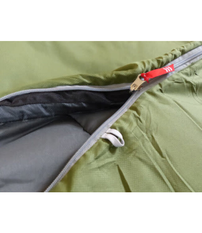 Hotcore Hotcore R-100 Sleeping Bag Rectangular Green 78"x34" 2.8 lbs 0o C