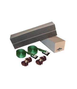 Malone Malone Standard Kayak Foam Block Kit - Neoprene Bottom