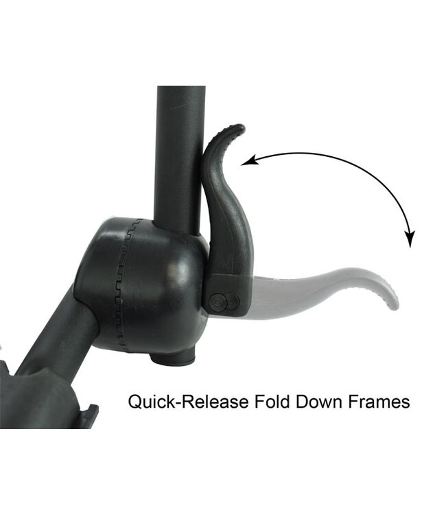 Malone Malone FoldAway-5 Multi Rack Folding 1 or 2 Kayak, SUP, Canoe Carrier