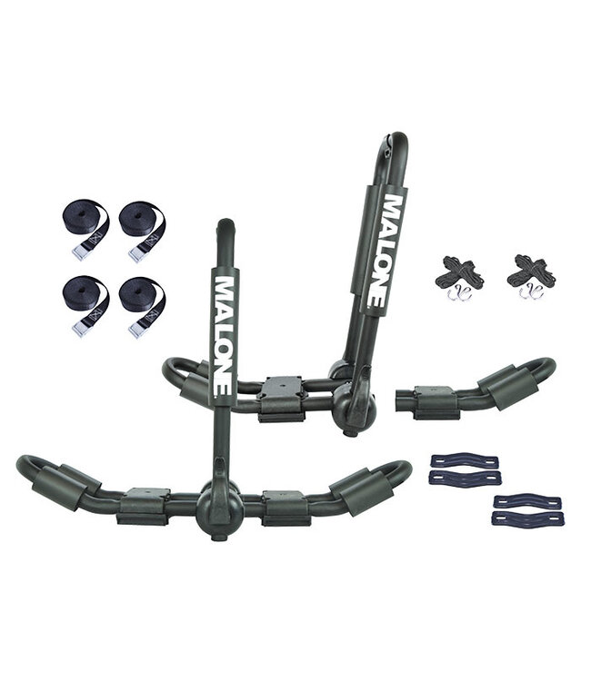 Malone Malone FoldAway-5 Multi Rack Folding 1 or 2 Kayak, SUP, Canoe Carrier