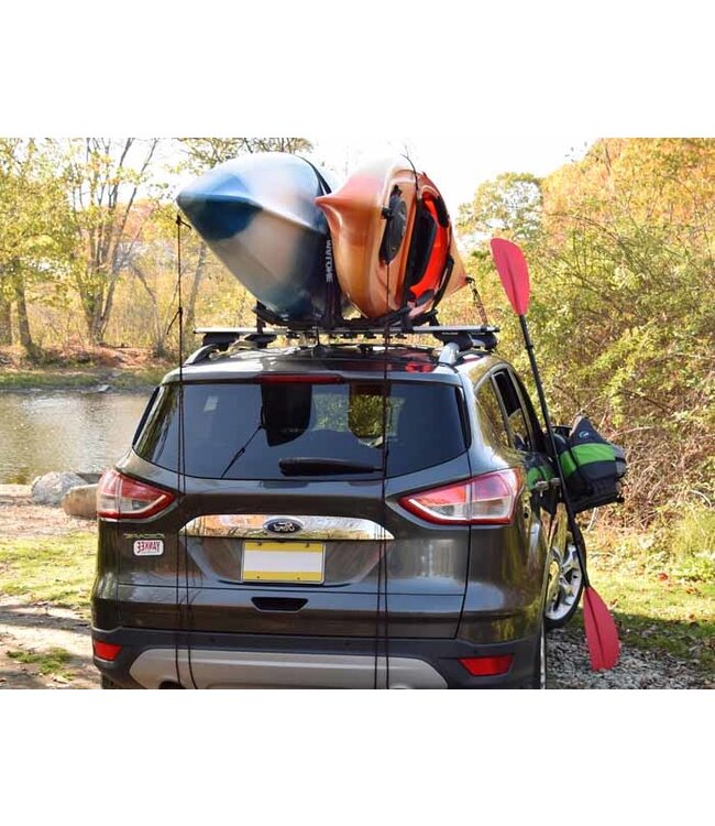 Malone Malone FoldAway-5 Multi Rack Folding 1 or 2 Kayak, SUP, Canoe Carrier