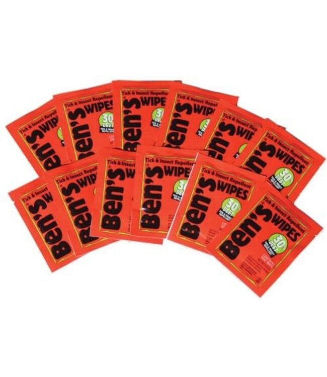 Ben's Ben's 30% Deet Insect Wipes