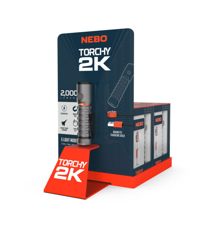 Nebo NEBO Torchy 2K 2000 Lumen Flash light