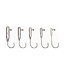 X Zone X Zone Tube Jig Head 90 Degree Hook - 4/Pack