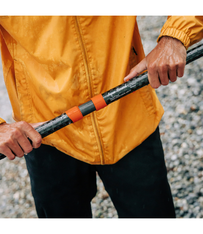 Aqua Bound Aqua Bound Tango Fiberglass  Lam/Posi Lock Carbon Shaft 2pc Kayak Paddle