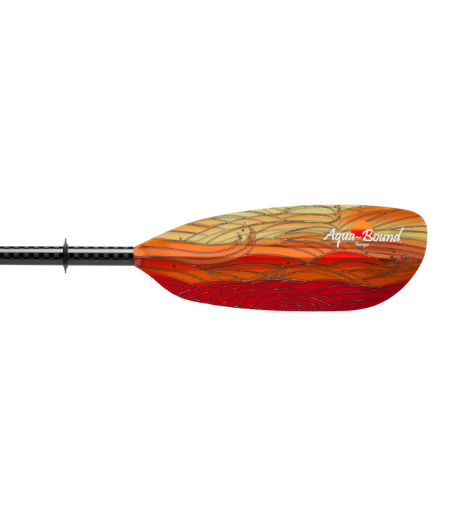 Aqua Bound Aqua Bound Tango Fiberglass  Lam/Posi Lock Carbon Shaft 2pc Kayak Paddle