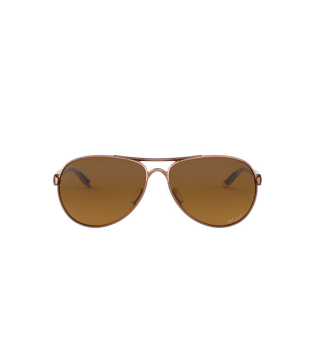 Oakley Oakley Feedback Rose Gold W/Prism Tungsten Polarized