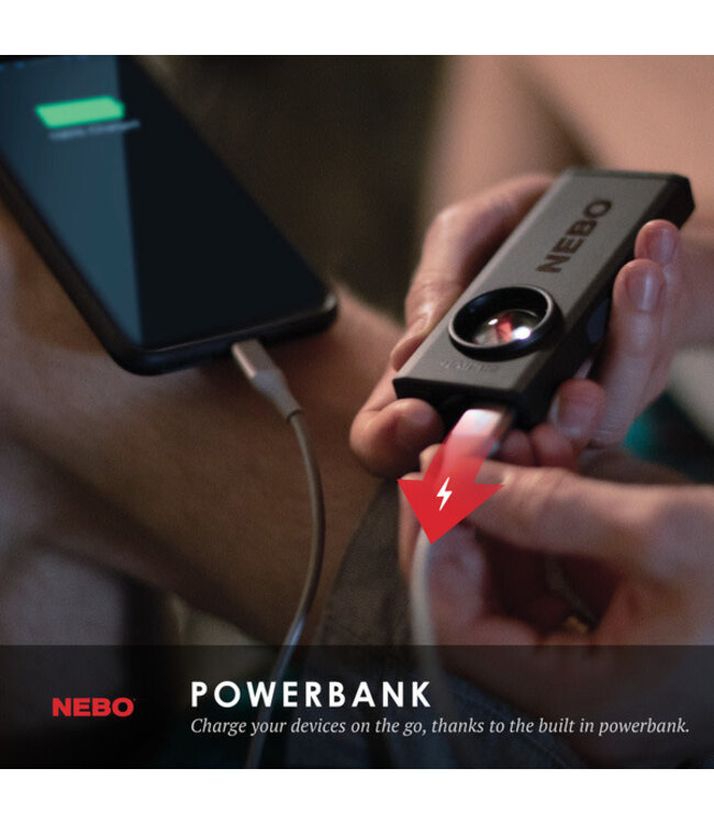 Nebo NEBO, Slim + 1200 Lumen Pocket Light
