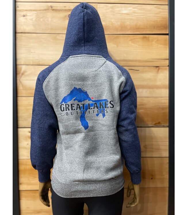 Great Lakes Outfitters Great Lakes Outfitters Varsity Marled Hoodie